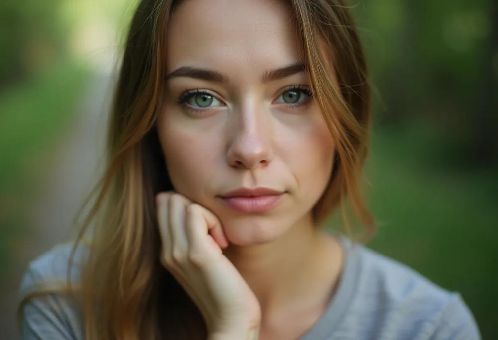 Pensive adult